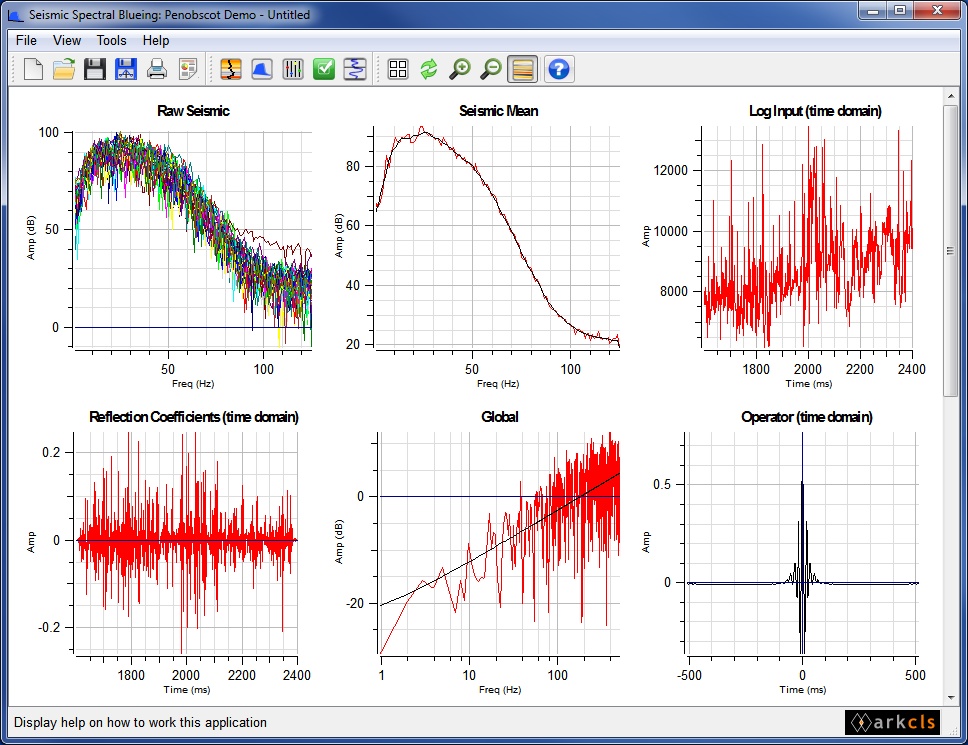 Seismic Spectral Blueing ARK CLS